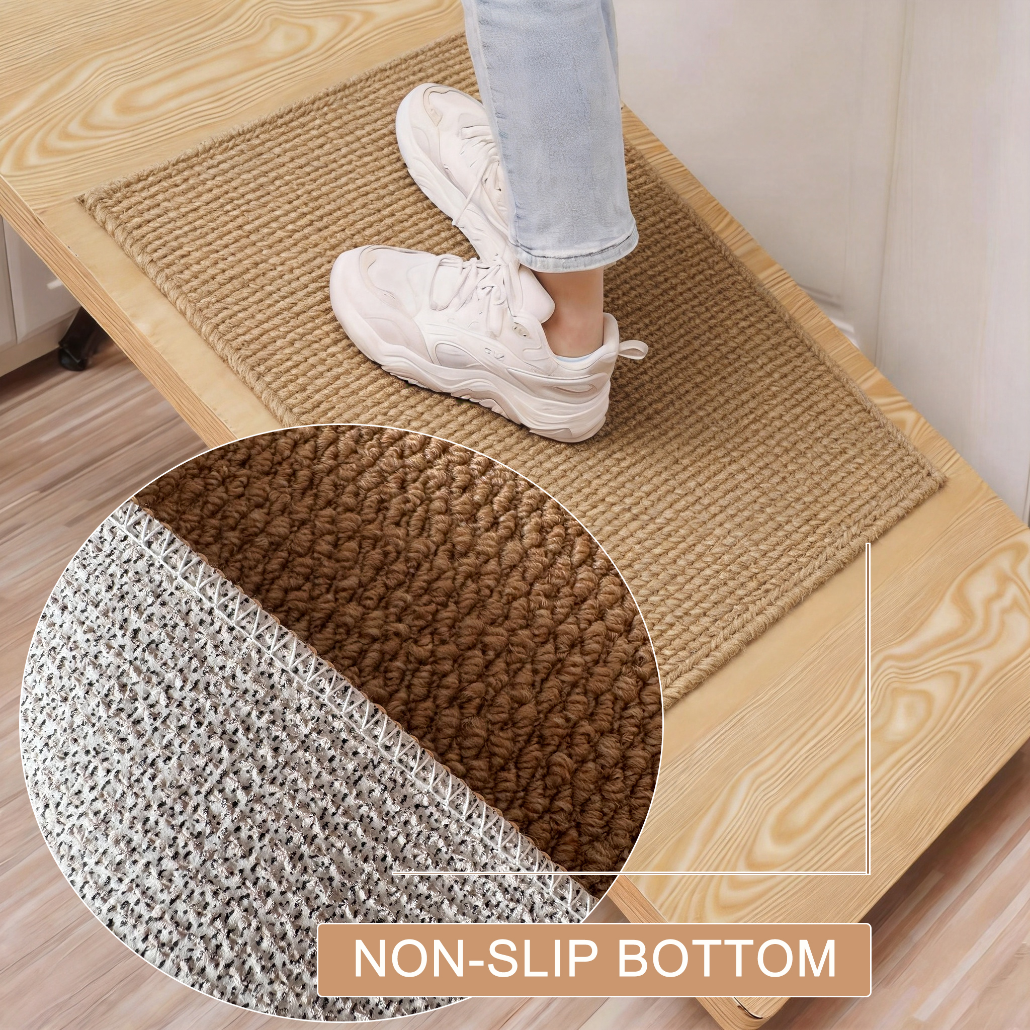 Washable Non-slip Kitchen Rug  - Kitchen Flooring Commercial のレビューと価格