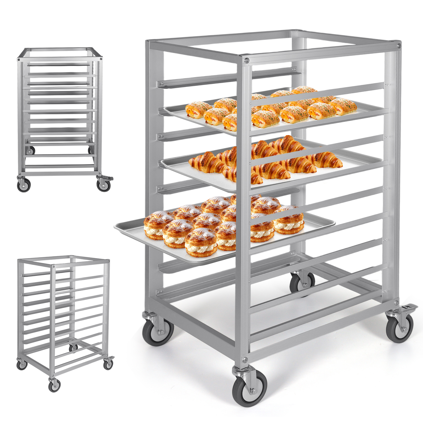 9 Tier 3 Inch Spacing Aluminiu - Commercial Kitchen Quotes のレビューと価格