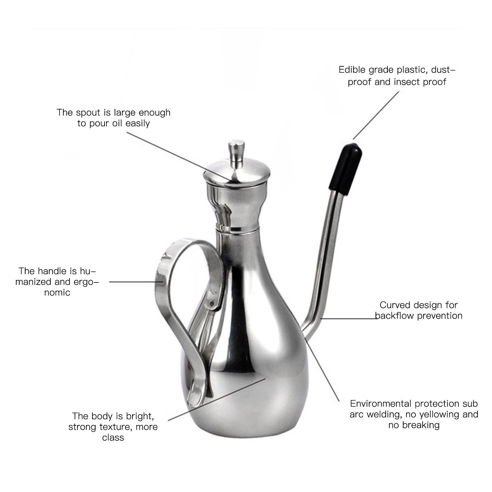 350ml Stainless Steel Oil Disp - Commercial Kitchen Oil Filter のレビューと価格