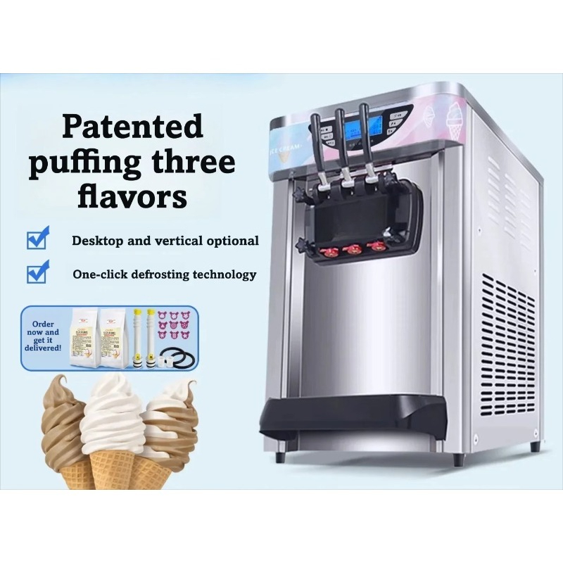 Commercial Soft Ice Cream Mach - Soft Serve Ice Cream Machine のレビューと価格