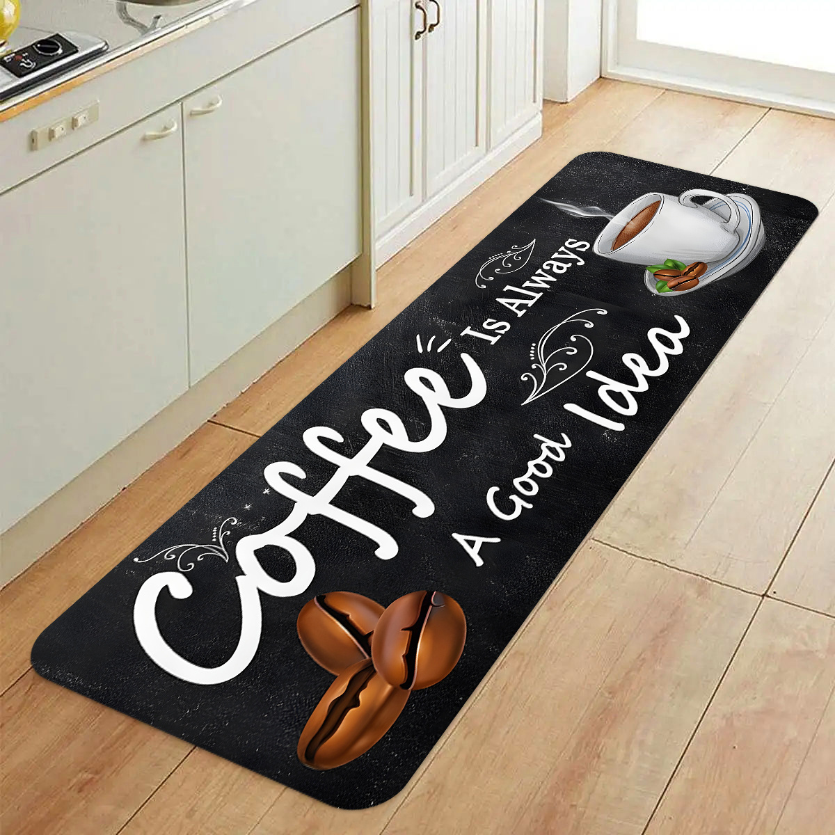 Coffee Time Quote Carpet Mat R - Commercial Kitchen Quotes のレビューと価格
